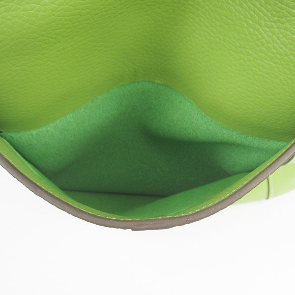 Knockoff Hermes Good News H Women Shoulder Bag Green H2801